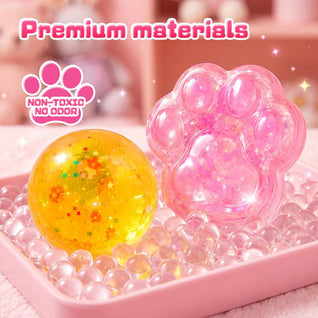 Kawaii DIY Cat Paw Squishy Kit