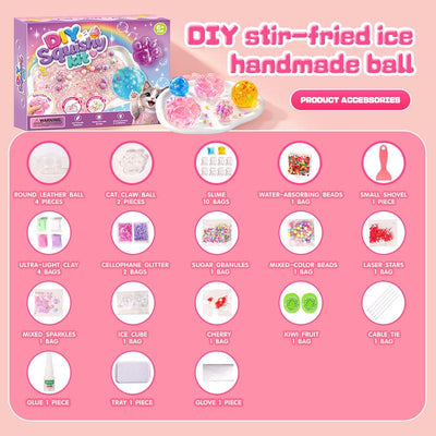 Kawaii DIY Cat Paw Squishy Kit